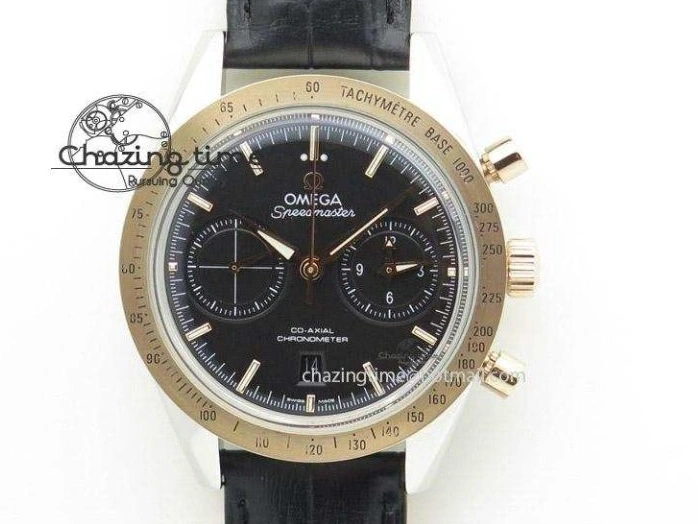 0314 Planet Ocean SS Bp Maker 45mm Black Bezel On SS Bracelet A OnTrend 8218